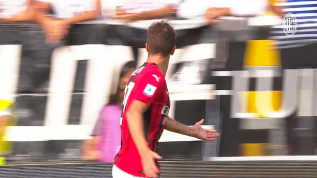 Daniel Maldini's first AC Milan goal